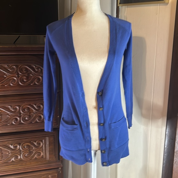 Jack Wills KnitWear, Blue Cardigan US size 0. - Picture 3 of 4